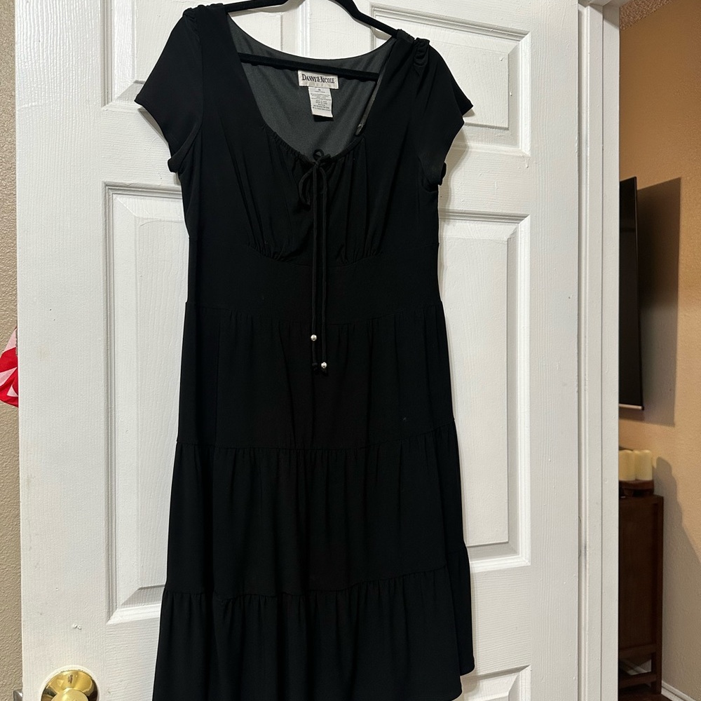 Danny & Nicole Classic Black Dress